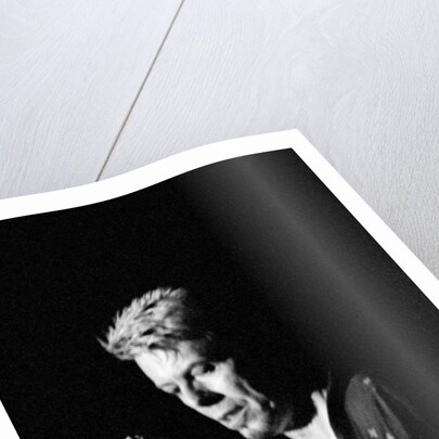 David Bowie performing on stage at The Barrowlands in Glasgow. Scotland. by John Gunion