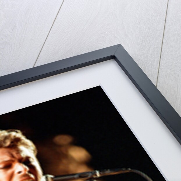 David Bowie performing at The Birmingham NEC, as part of his 1990 Sound and Vision World Tour. by Dick Williams