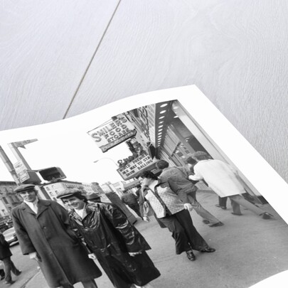 Peter Cook and Dudley Moore as "Pete and Dud' by Michael Brennan