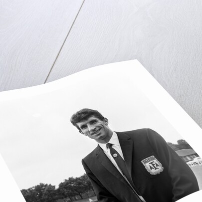 Antonio Rattin by Gerry Armes