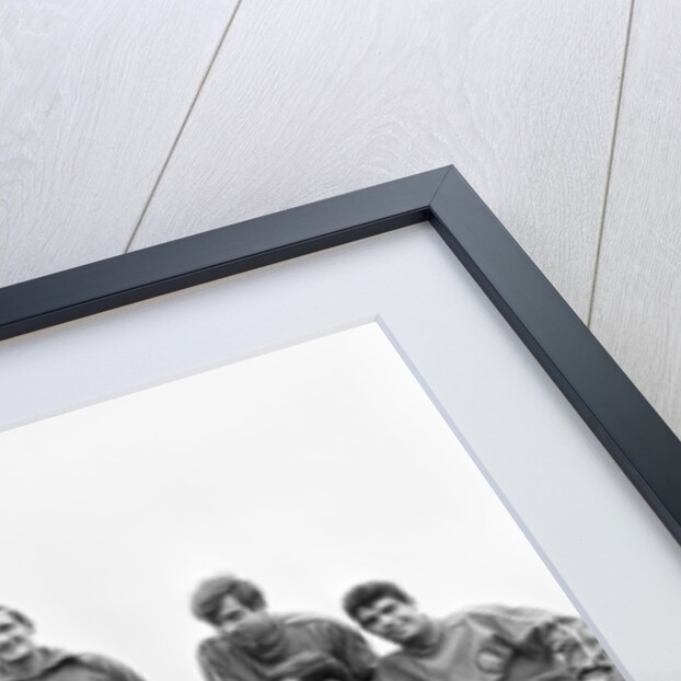 Spanish team in Birmingham, 1966 World Cup by Gerry Armes