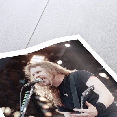Metallica on stage, 1992 by Nigel Wright