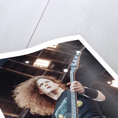 Metallica on stage, 1992 by Nigel Wright