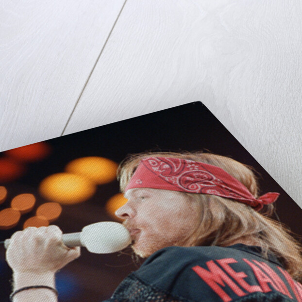 Guns N' Roses on stage, 1992 by Nigel Wright