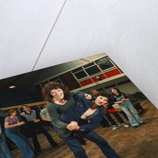 Richard Gere as Danny Zuko with Stacey Gregg by Morgan