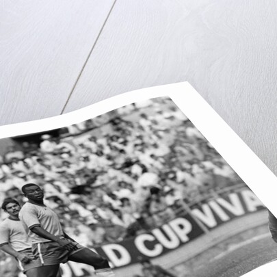 Brazil vs Czechoslovakia 1970 World Cup by Fresco Olley