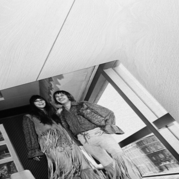 Sonny and Cher, 1965 by Eric Harlow