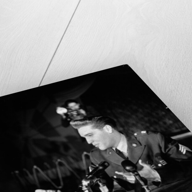 Elvis Presley 1960 by Anonymous