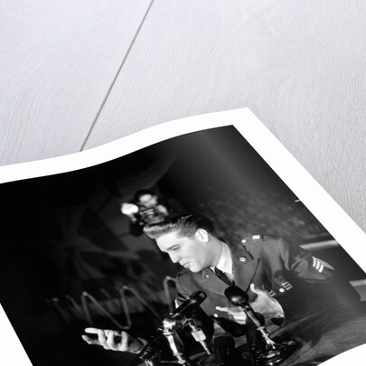 Elvis Presley 1960 by Anonymous