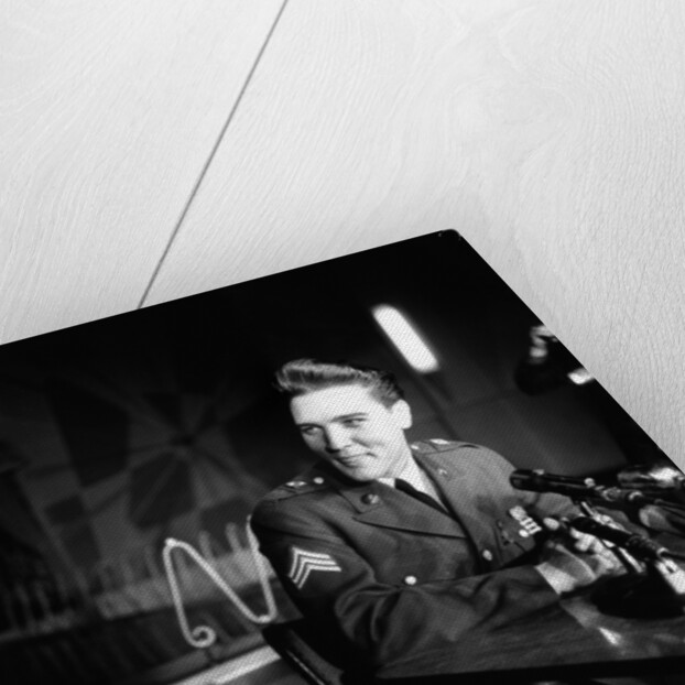 Elvis Presley 1960 by Anonymous