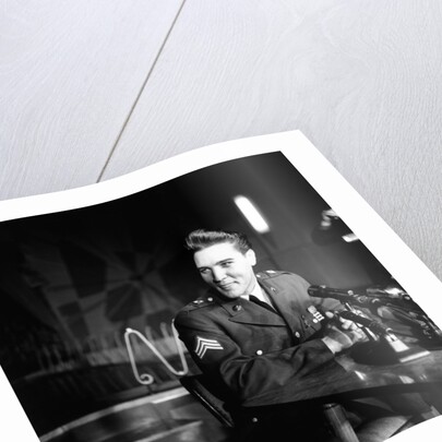 Elvis Presley 1960 by Anonymous