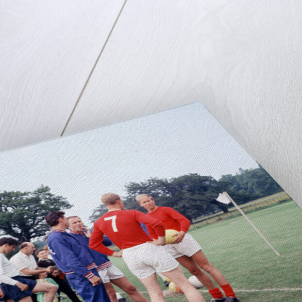 England International Football 1960s by Peter Sheppard