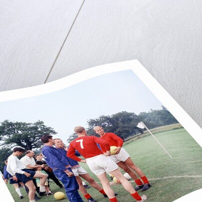 England International Football 1960s by Peter Sheppard