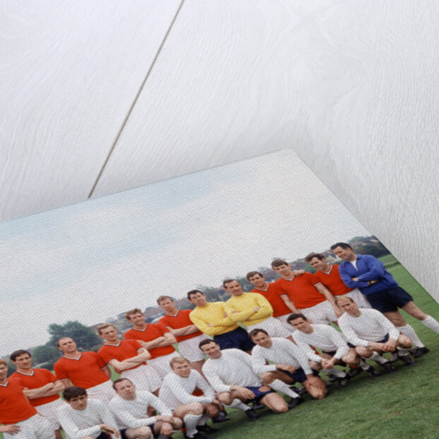 England International Football 1960s by Monte Fresco