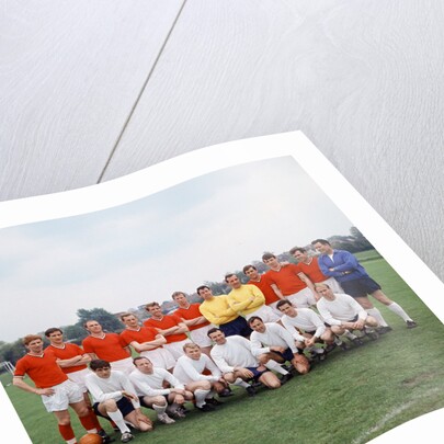 England International Football 1960s by Monte Fresco