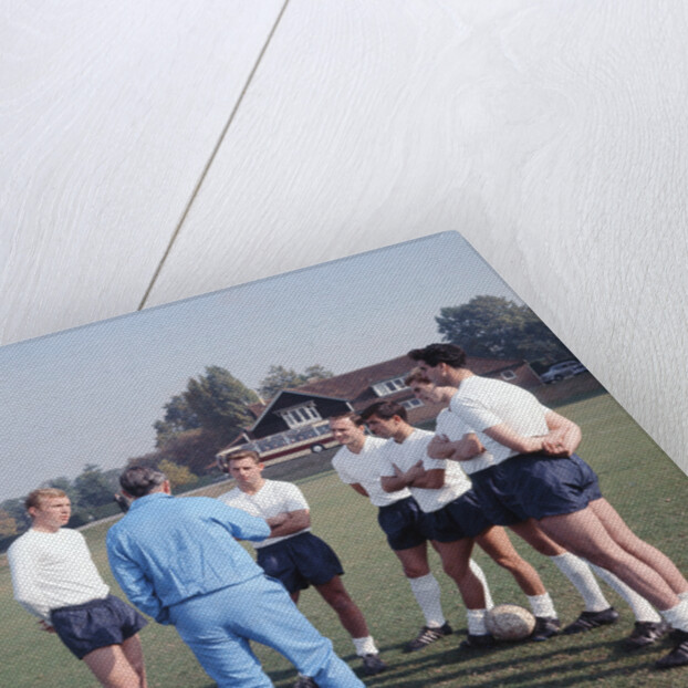 England International Football 1960s by Monte Fresco