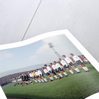 England International Football 1960s by Monte Fresco