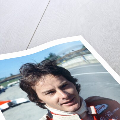 Gilles Villeneuve by Anonymous