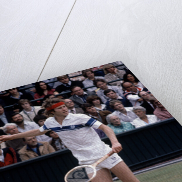 Wimbledon Final 1981, John McEnroe v Bjorn Borg by Cottrell
