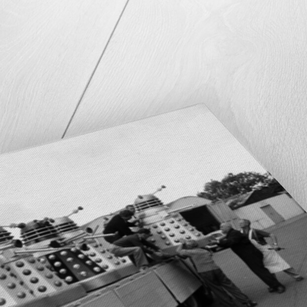 Lorry load of Daleks by Water