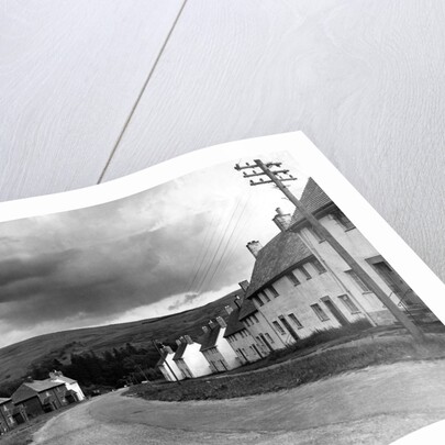 The main street in the village of Kielder by NCJ