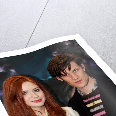 The new Dr Who, Matt Smith, and his sidekick Karen Gillan by NCJ
