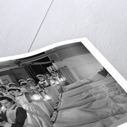 Scenes at Westminster Hospital on Christmas Eve 1940 by George Greenwell