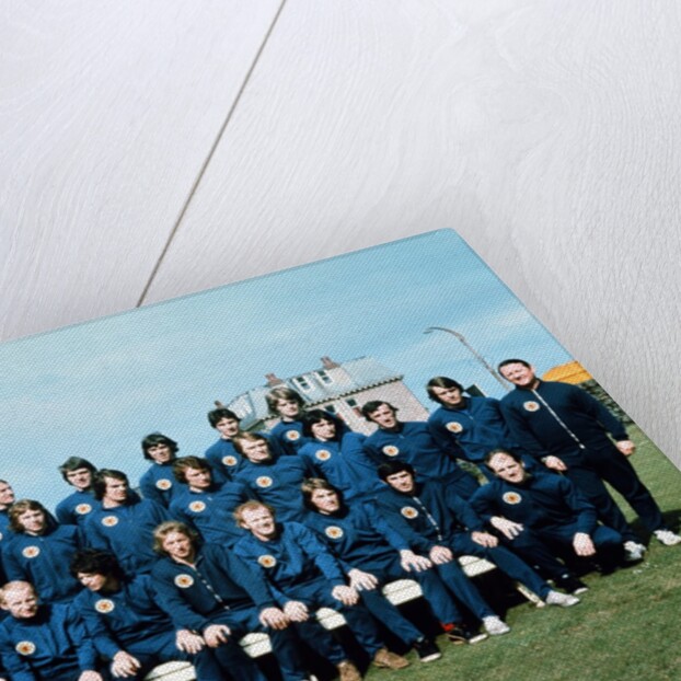 Scottish Football team photo 1974 by Anonymous