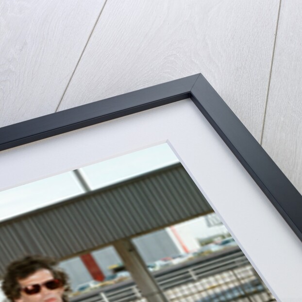 Rolling Stones: Keith Richards at London Heathrow Airport by Victor Crawshaw