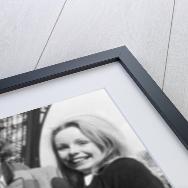 Tom Baker, the 4th Doctor Who, pictured with fellow Time Lord Romana played by actress Sarah Ward by Anonymous