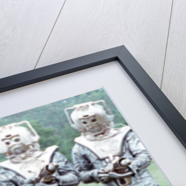 Extras dressed as Cybermen by Anonymous