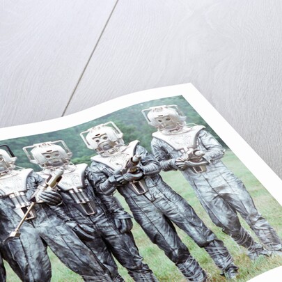 Extras dressed as Cybermen by Anonymous