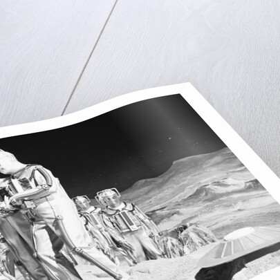 Filming at the BBC Ealing studios for Dr Who story 'Moonbase' by Anonymous