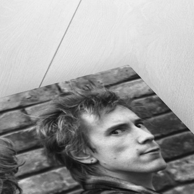 Ex Sex Pistols John Lydon and Keith Levine 1981 by Mike Maloney