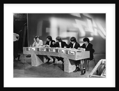 Rolling Stones At Shepherd's Bush TV studio by Staff