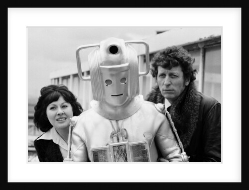 Tom Baker with Elisabeth Sladen by Ron Burton