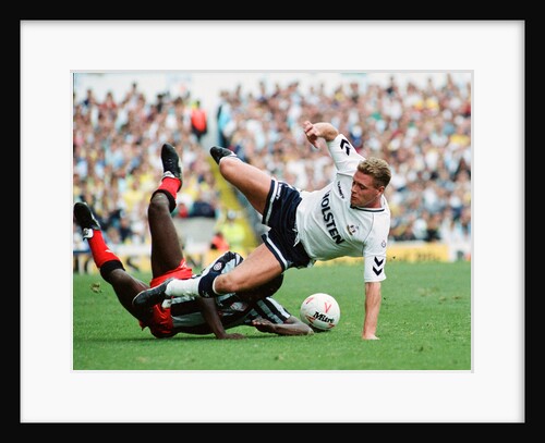 English League Division One match at White Hart Lane by Arnold Slater