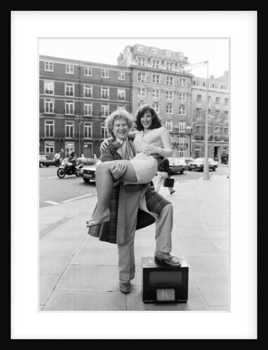 Colin Baker with Nicola Bryant by Bill Kennedy
