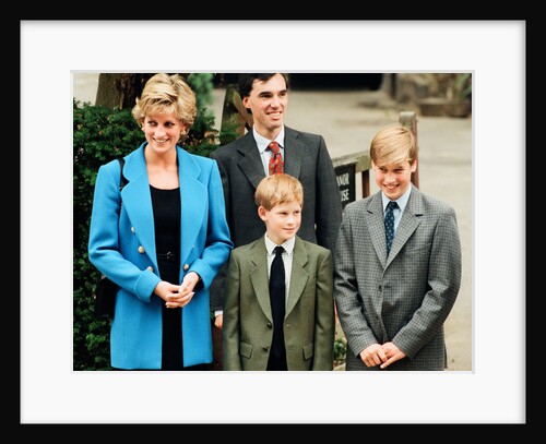 Prince William before his first day at Eton by Kent Gavin