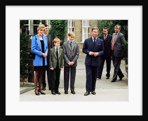 Prince William before his first day at Eton by Kent Gavin