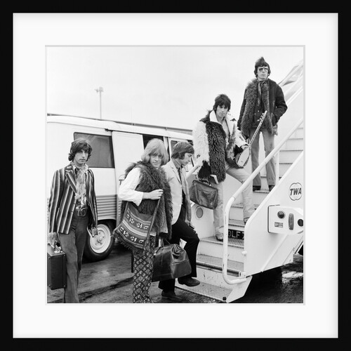Members of The Rolling Stones heading for New York by Anonymous