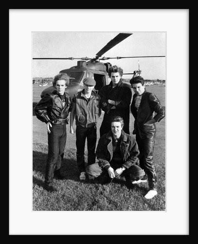 Duran-Duran leave Shoreham airport by Anonymous