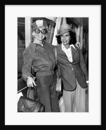 Doris Day and Jacqueline Susann by Anonymous