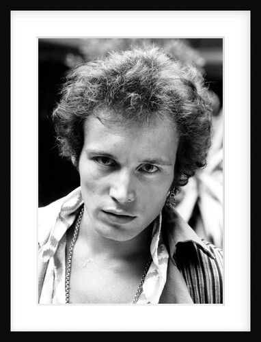 Adam Ant without his make up by Anonymous