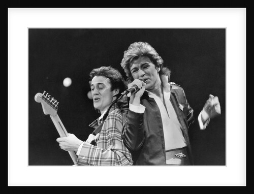 Wham!, George Michael and Andrew Ridgley by Anonymous