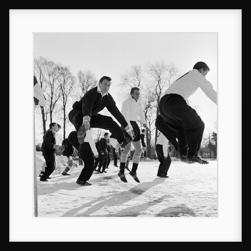 Johnny Haynes training with Fulham Reserves by Dexter