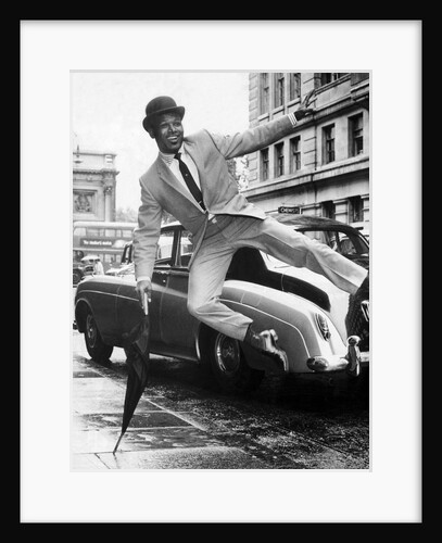 Sugar Ray Robinson doing an impression of Sammy Davis Junior by Monte Fresco