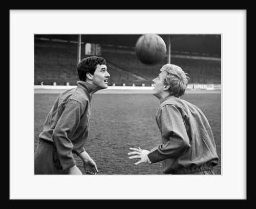 Jim Baxter and Denis Law by Anonymous