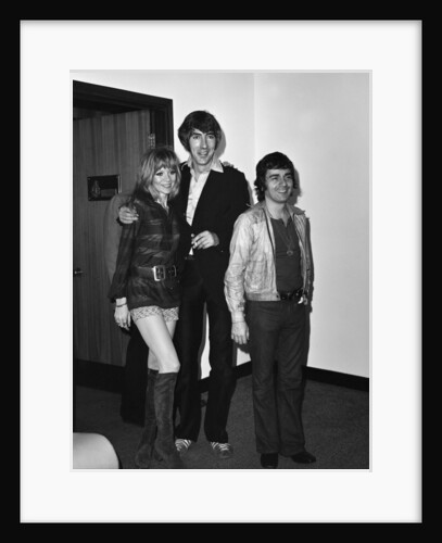 Judy Huxtable, Peter Cook and Dudley Moore by Victor Crawshaw