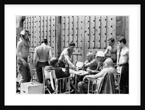 Filming of The Dirty Dozen by Harry Fox